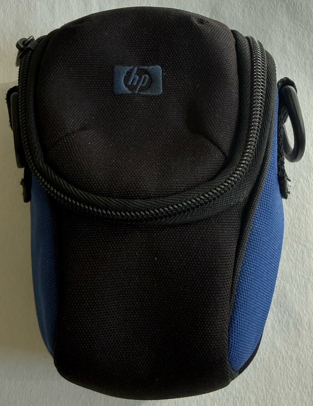 HP Hewlett Packard Camera Case Soft Blue 35mm (missing Strap)
